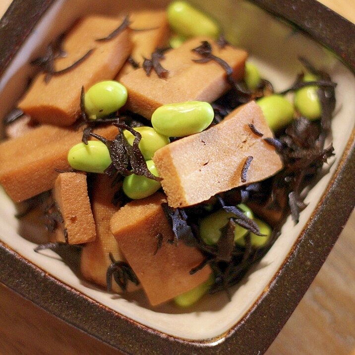 ヘルシーな作り置き!高野豆腐のさっぱり煮